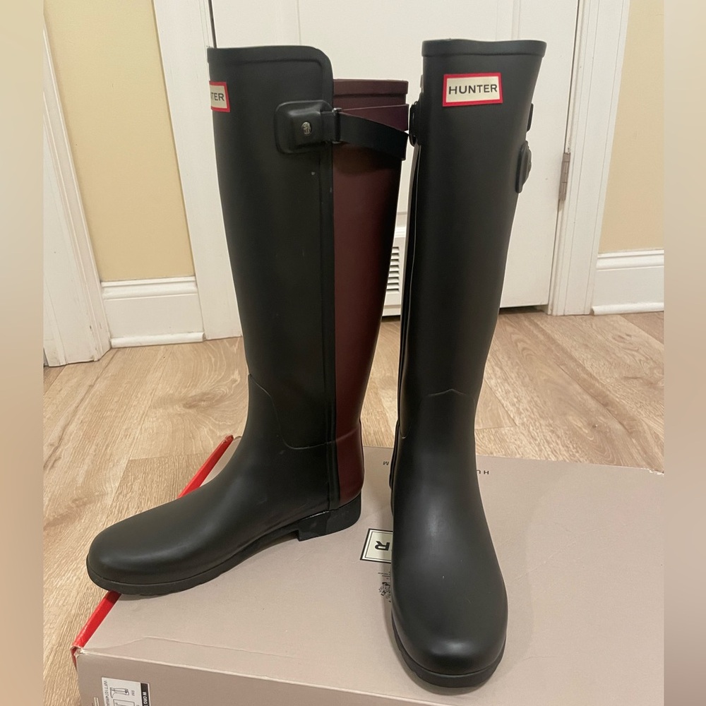 Tall hunter boots